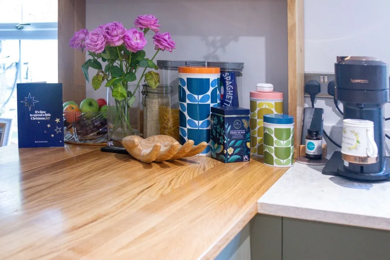 Custom kitchen in a Wiltshire home