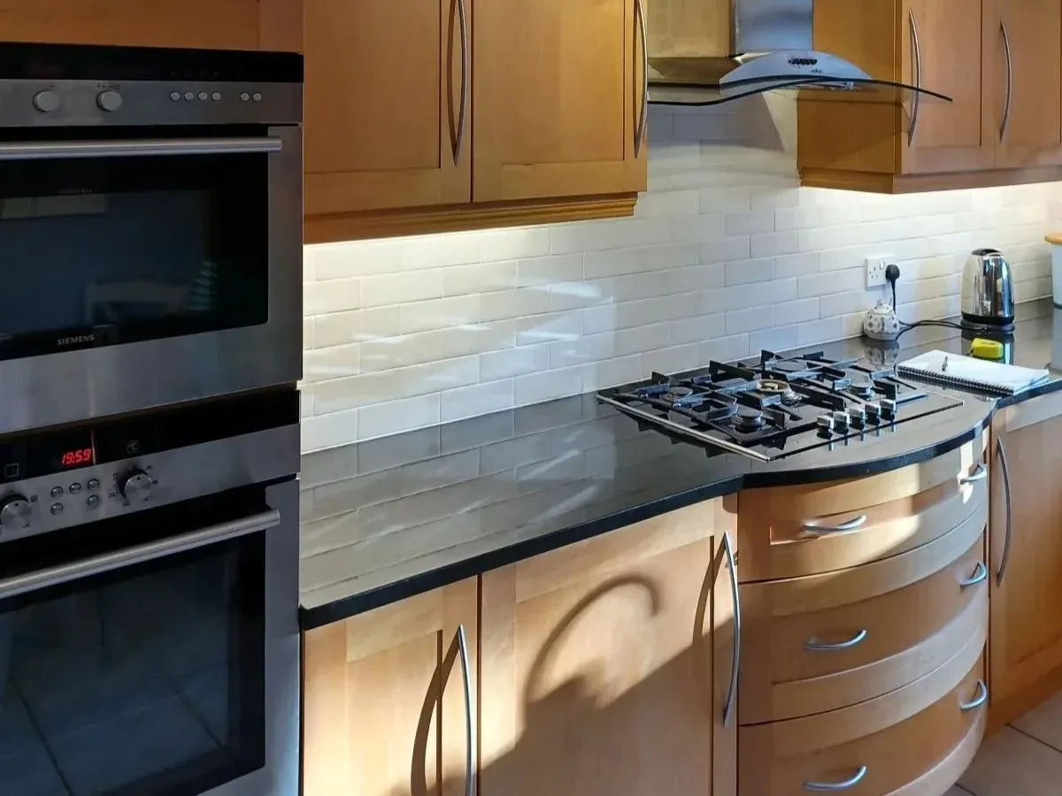 Before: An 18-year-old kitchen, transformed rather than replaced